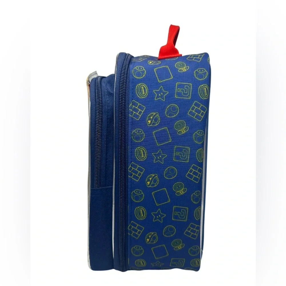 Super Mario and Luigi Nintendo Super Mario Game Time Reusable Lunch Bag